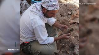 joyn  Türkei Archäologen entdecken Überraschungsfund in Izmir [upl. by Wystand]