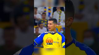 Ronaldo Furious After Referee Fails to Punish Opponent 😰😱💔  Must Watch  shorts ronaldo [upl. by Ahsinnod]