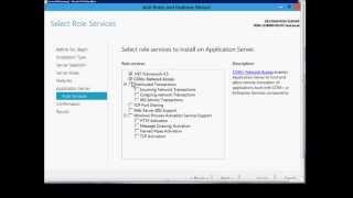 How to install the Application Server Role in Microsoft Windows Server 2012 [upl. by Ecar]