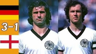 England 1x3 Germany Beckenbauer Gerd Müller Bobby Moore ●1972 Euro Extended Goals amp Highlights [upl. by Annoyk]