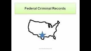 Federal Criminal Records [upl. by Eaner139]