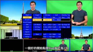 Datavideo SE700 HD 4通道導播機 Chroma Key的使用教學 [upl. by Llenrod]