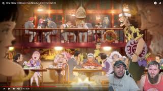 One Piece Nissin Cup Noodles Commercial 2 Trailer Reaction [upl. by Luella]