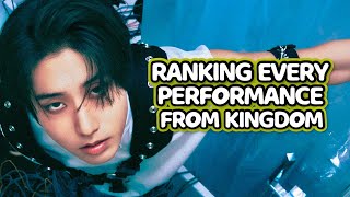 RANKING ALL KINGDOM LEGENDARY WAR PERFORMANCES [upl. by Yelnik]