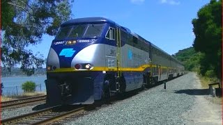 HD Amtrak at Eckley May 16 2015 [upl. by Oinotla]