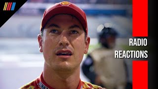 quotThat Expletive Piece of Expletive Wrecked Usquot  Hamlin and Logano Fuming After Richmond [upl. by Hartnett315]