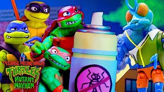 Ninja Turtle TOYS Rescue April From Superfly 🐢  Teenage Mutant Ninja Turtles Mutant Mayhem [upl. by Sally]