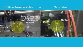 Ultima VFFS Pneumatic Jaw vs Servo Jaw [upl. by Ardnuassac]