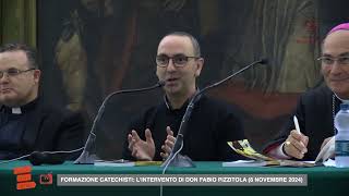 CondividereTV Formazione catechisti lintervento di don Fabio Pizzitola [upl. by Annaed]