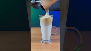 Honey Dalgona iced coffee asmr shorts [upl. by Enomsed497]