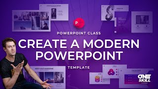 How To Create a Modern PowerPoint Template 🔥Preview🔥 [upl. by Melita]