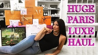 What I Got in Paris  HUGE Luxury Haul  Louis Vuitton Gucci Hermes [upl. by Yokum676]