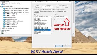 Change Mac Address On windows 10 [upl. by Sil337]