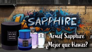 Rasasi Hawas for Him Antes de comprarlo conoce su mejor alternativa Armaf Niche Sapphire [upl. by Akeryt]