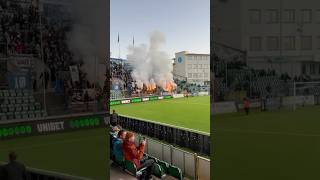 GIF Sundsvalls bränning hemma mot Gefle IF [upl. by Jarvis]