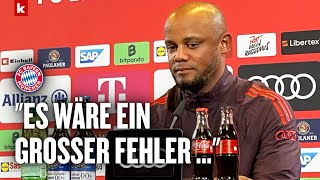 Plant Kompany mit Kimmich quotSensibles Thema in der deutschen Pressequot  FC Bayern München [upl. by Ayahc]