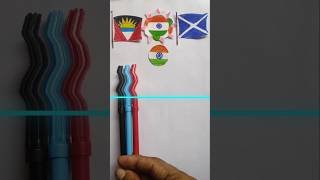 Antigua 🇦🇬 Scotland 🏴󠁧󠁢󠁳󠁣󠁴󠁿 Vs Indian Flag 🇮🇳 Warp Scanningshorts [upl. by Aihsrop]