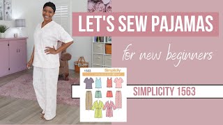 How to Sew Pajamas  For New Beginners Fall 2022 [upl. by Yves]