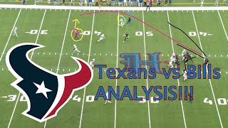 Week 5 Houston Texans vs Buffalo Bills film analysis [upl. by Orji528]