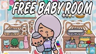 FREE BABY ROOM 👶🏼🍼 TOCA LIFE WORLD 🌎 [upl. by Corwun]