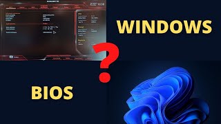 JAK WEJŚĆ DO BIOSU Z POZIOMU WINDOWS [upl. by Suedaht]