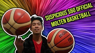 Official GG7X Molten Basketball  SUSPICIOUS 50 OFF PRICE  Unbox Review [upl. by Kauslick]