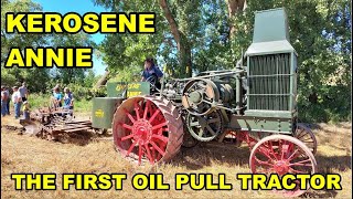 Kerosene Annie The First Rumely Oil Pull Tractor Plowing For The First Time In 100 Years [upl. by Akemrej333]