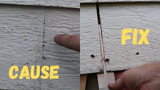 Simple Cause With An Easy Fix For Wavy LP Lap Siding [upl. by Ekusoyr]