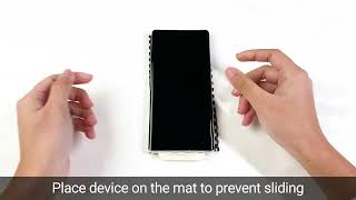 DRY  MilitaryShield Screen Protector Installation Video Instruction by ArmorSuit [upl. by Paulie186]