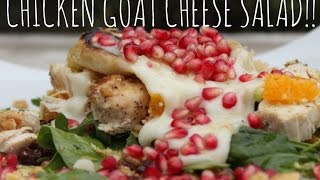 Grilled Goat Cheese Chicken Salad [upl. by Shauna406]