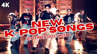 NEW KPOP SONGS  SEPTEMBER 2023 WEEK 4 [upl. by Gould]