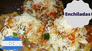 Enchiladas hondureñas  🇭🇳 [upl. by Hillery]