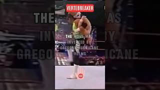 The Vertebreaker is NOT allowed in WWE  short wwe wrestling banned [upl. by Freeman590]