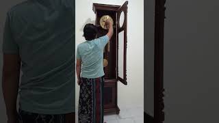 💥TERJUAL💥 SURABAYA gustav becker grandfather clock gong spiral doubel  081553763133 [upl. by Yleen]