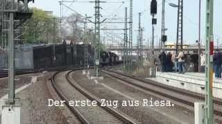 2014 04 12 6 Dresdner Dampfloktreffen Tag 2 Fest im BW und Sonderfahrt Decin [upl. by Pence]