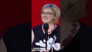 My Favourite Male Answer  shorts  Sarah Millican [upl. by Akitan]