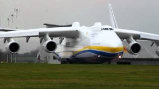 Antonov takeoff An 225 HD [upl. by Oicirbaf]