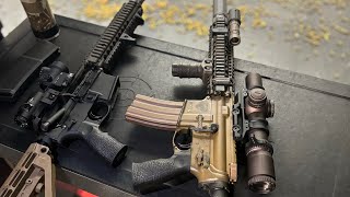 Mk18 Shooting Suppressed and Unsuppressed Gaasssyyyy [upl. by Haven]