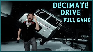 Decimate Drive Full Game  The Treads Of Dread  letsplay horrorgaming decimatedrive [upl. by Ahseia]