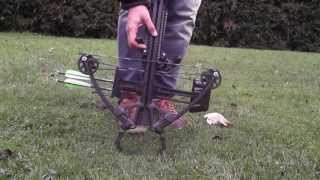 Barnett Recruit compound crossbow test shot [upl. by Ross999]