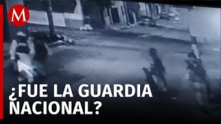 Cámaras captan momento cuando la GN arriba previamente al lugar de la masacre en Guanajuato [upl. by Alexa557]