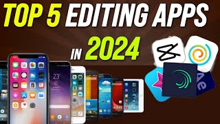 top 5 best video editing android apps । top 5 best free video editing apps in 2024 [upl. by Atidnan]