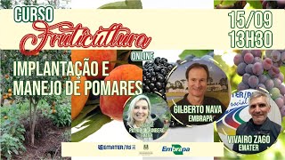 Curso de Fruticultura  Implantação e Manejo de Pomares [upl. by Gildea]