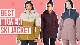 5 Best Women Ski Jacket [upl. by Anolla849]