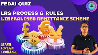 FEDAI QUIZ  LRS  Liberalised Remittance Scheme  forex [upl. by Aita]