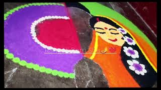 Rangoli Ram Sita🪷🪔happydiwalidiwalirangolirangoliofthedaydiwali2024DuoDreamers721 [upl. by Innoc]