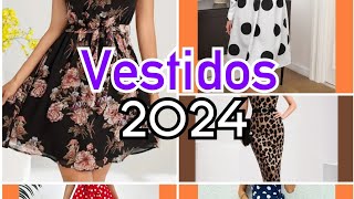 VESTIDOS ESTAMPADOS QUE SON TENDENCIA EN 2024 [upl. by Butcher818]