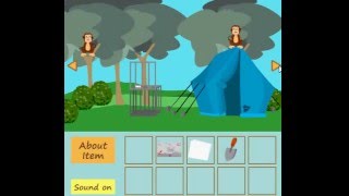 Free the Monkeys Escape walkthrough Vitamin hana [upl. by Shayla291]