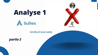 Analyse 1 Suites Cours et TD partie 2  limite d’une suite  l’unicité de la limite  convergence [upl. by Munsey]