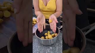 Crispy Potato Salad recipe in the comments recipevideo recipe saladgoals easyrecipe [upl. by Noguchi]